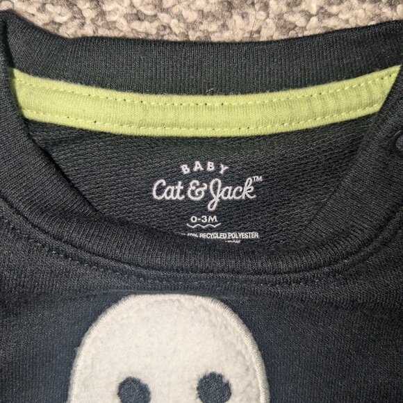 Cat & Jack Baby Halloween Sweater & Pants Set, 0-3m - Picture 2 of 2
